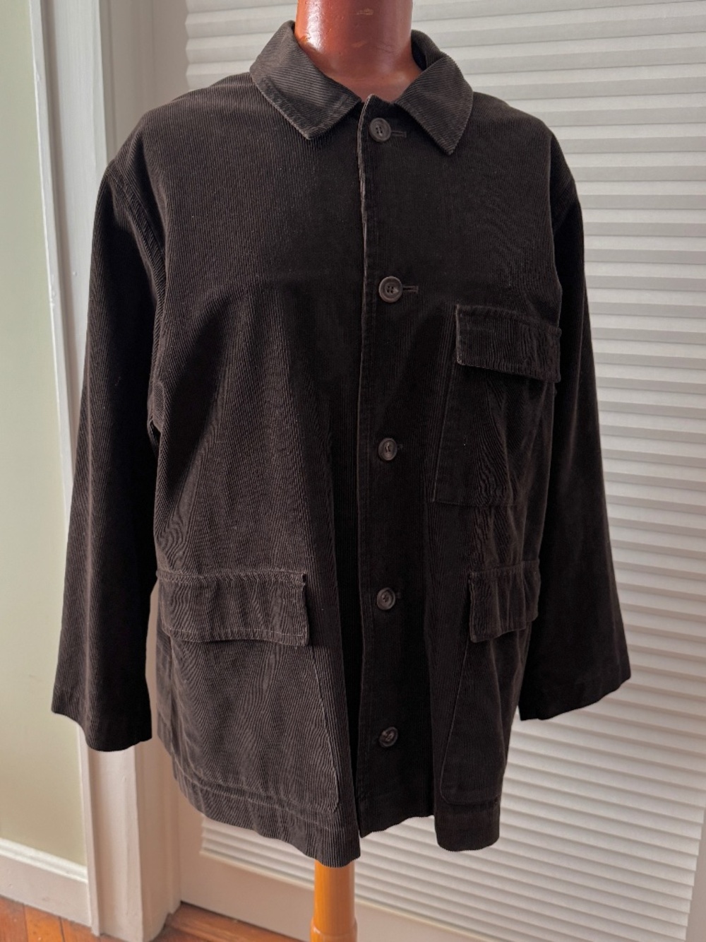 Brown Eskandar corduroy Jacket Size 1